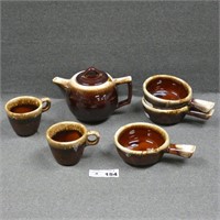 McCoy Brown Drip Dishes