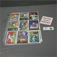 Baseball - Hockey - Basketball Cards