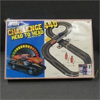 Challenge 440 Slot Car Track w/ Cars