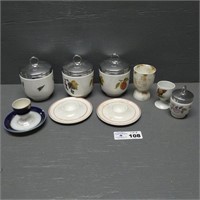 Royal Worcester Egg Coddlers Cups