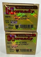 (40) Rounds of Hornady Cowboy 44-40Win 205gr.