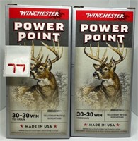 (40) Rounds of Winchester Power Point 30-30Win