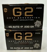 (40) Rounds of Speer G2 .45auto + P 124gr Bonded