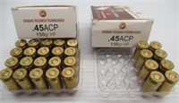 (28) Rounds of .45 ACP 150GR HP Dynamic research