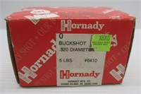 5 Lbs. of Hornady O buckshot .320 dia.