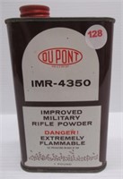 1 Lbs. Can of IMR-4350 rifle powder.