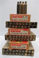 (60) Rounds of 6.5 Carcano 156Gr SP Norma ammo.