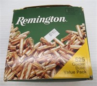 (525) Rounds of 22 LR Brass-plated HP Remington