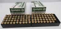 (100) Rounds of 380 Auto 95GR Remington ammo.