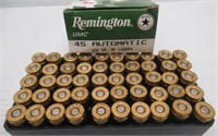 (50) Rounds of Remington UMC 45 auto 230GR ammo.