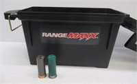 Range Maxx plastic ammo box with (40) rounds of