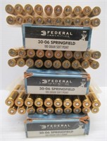 (60) Rounds of Federal 30-06 sprg. 180GR ammo.
