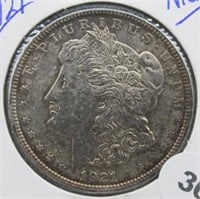 1921 Nice Morgan Silver Dollar.