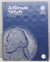 Almost Complete Jefferson Nickel Album from 1938