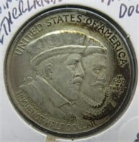 1924 Founding of Netherlands Silver Half Dollar.