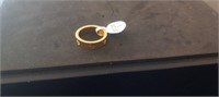 Marked Cartier Gold Tone Love Ring Size 5