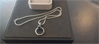 Stainless Necklace w/ Pandora Style Charm God be