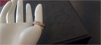 iTungsten 6mm Rose Gold Ring Size 10.5