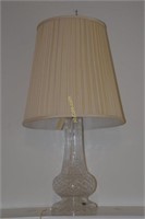 Waterford Crystal Lamp, Measures: 34"T