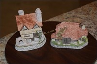 Pair of David Winter Cottages- Wine Merchant and