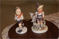 Pair of Hummels- Little Goat Herded (Damage to