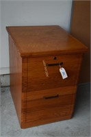 Oak, 2 Drawer, Legal Size, Filing Cabinet,