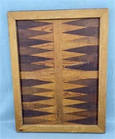 Wooden Backgammon Board, 26in x 20in