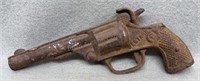 Early Western Cap Gun, 7in Long