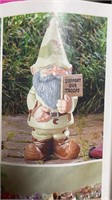 New In Box Gnome Support Our Troops Decor 11.25" H