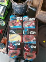 6 unopened starwars toys
