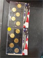 Gold edition state quarter collection - 2 sets