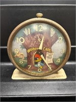Vintage Woody Woodpecker Alarm Clock