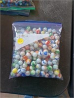 Full bag of marbles