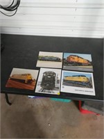 Five GE locomotive photos