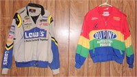 Medium NASCAR jackets.
