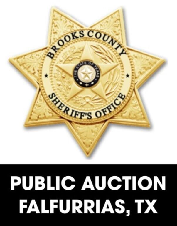 Brooks County Sheriff's Office online auction 6/13/2023