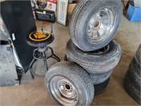 (5) Tires (all same rim one is a smaller tire)