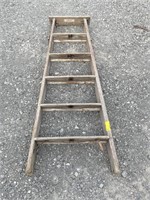 (W) Wooden Ladder Approximately 6 ft.