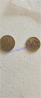 Two Soviet Union Coins 1961 and 1986 Koneek 15 &