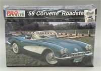 Sealed '58 Corvette Roadster Model Kit