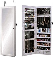 Hanging Jewelry Mirror Cabinet