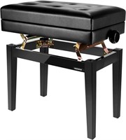 Leather Adjustable Piano Bench