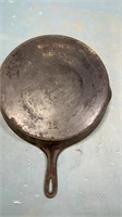 Wagner Ware #12 cast iron skillet