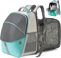 ELLONI Cat Backpack Expandable - Pet Carrier Back