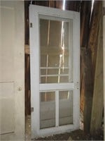 2 SCREEN DOORS - LOCATED IN LOFT OF BARN, BRING
