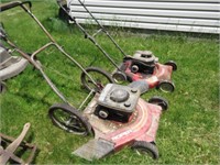 2 PUSH MOWERS - HAVEN'T BEEN RUN IN YEARS, WILL