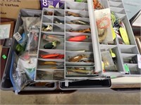 TACKLE BOX W/ CONTENTS