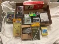 Flat of assorted models and accessories