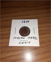 Very Old 1899 Indian Head Cent