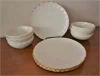 Lenox Sculptura bowls and plates